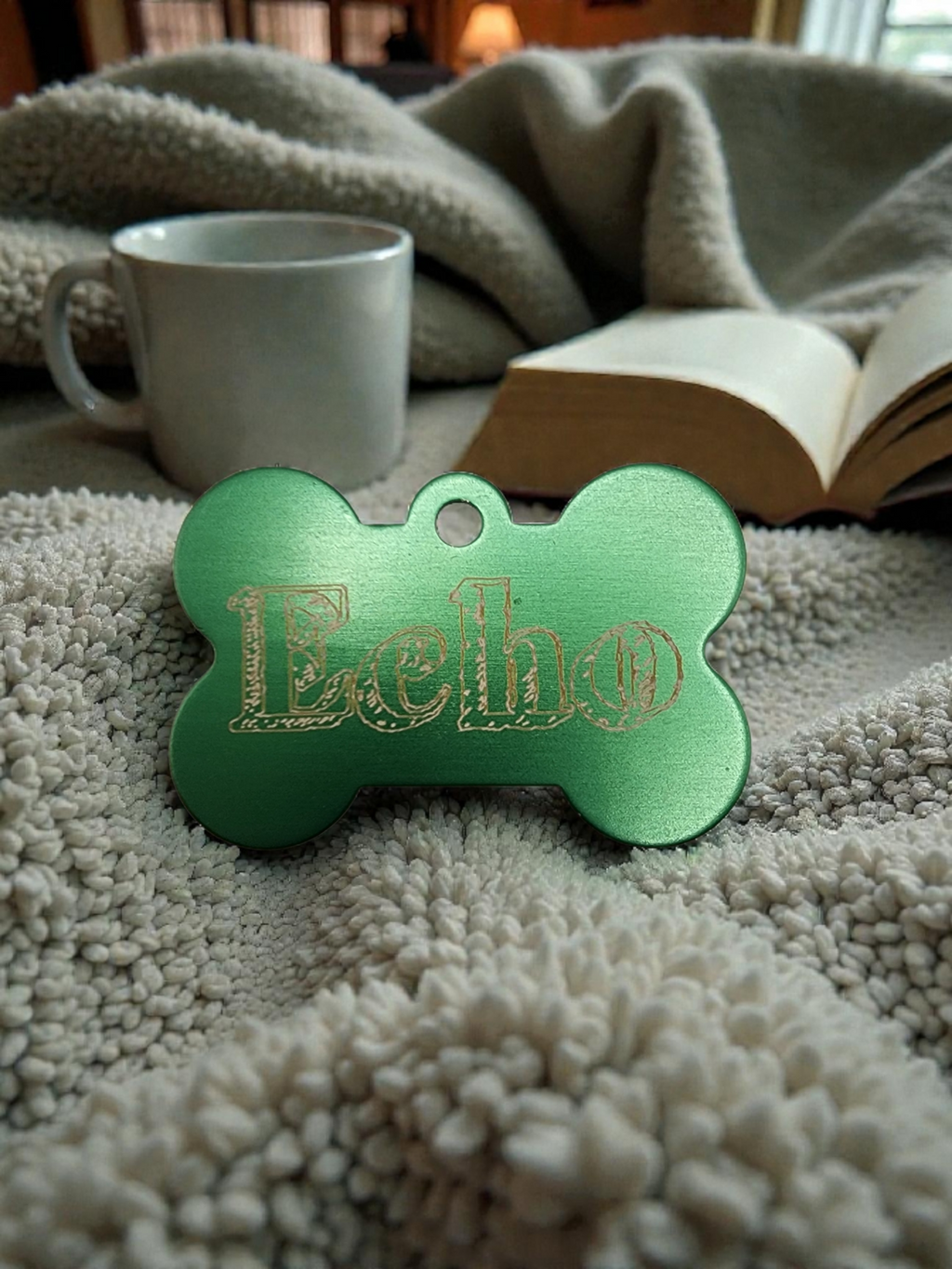 Custom Engraved Dog Name Tags