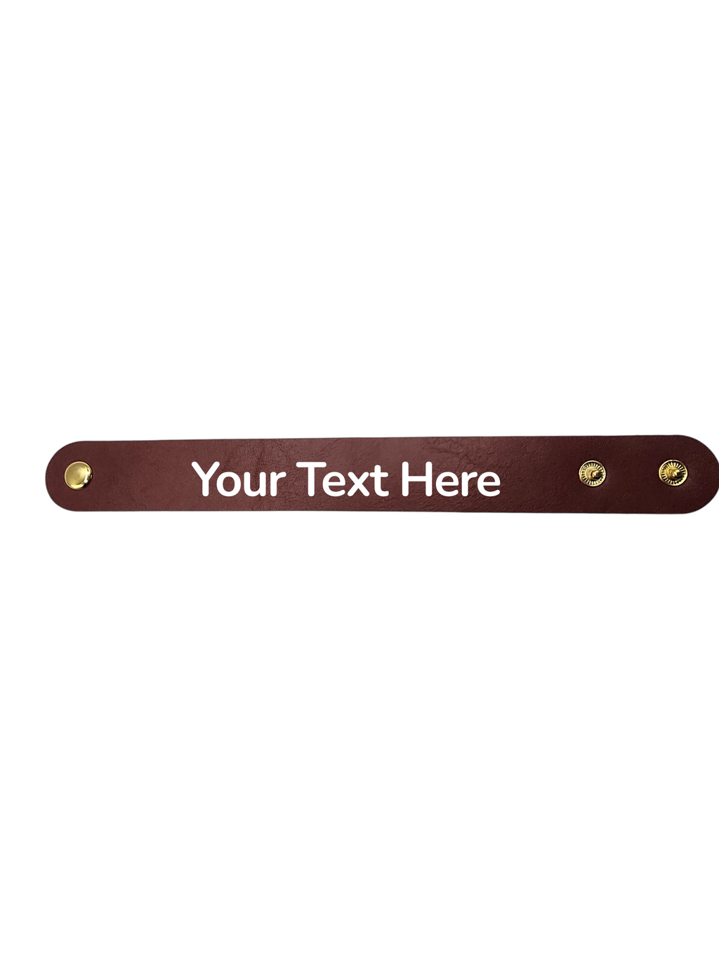 Personalized Genuine Leather Bracelet