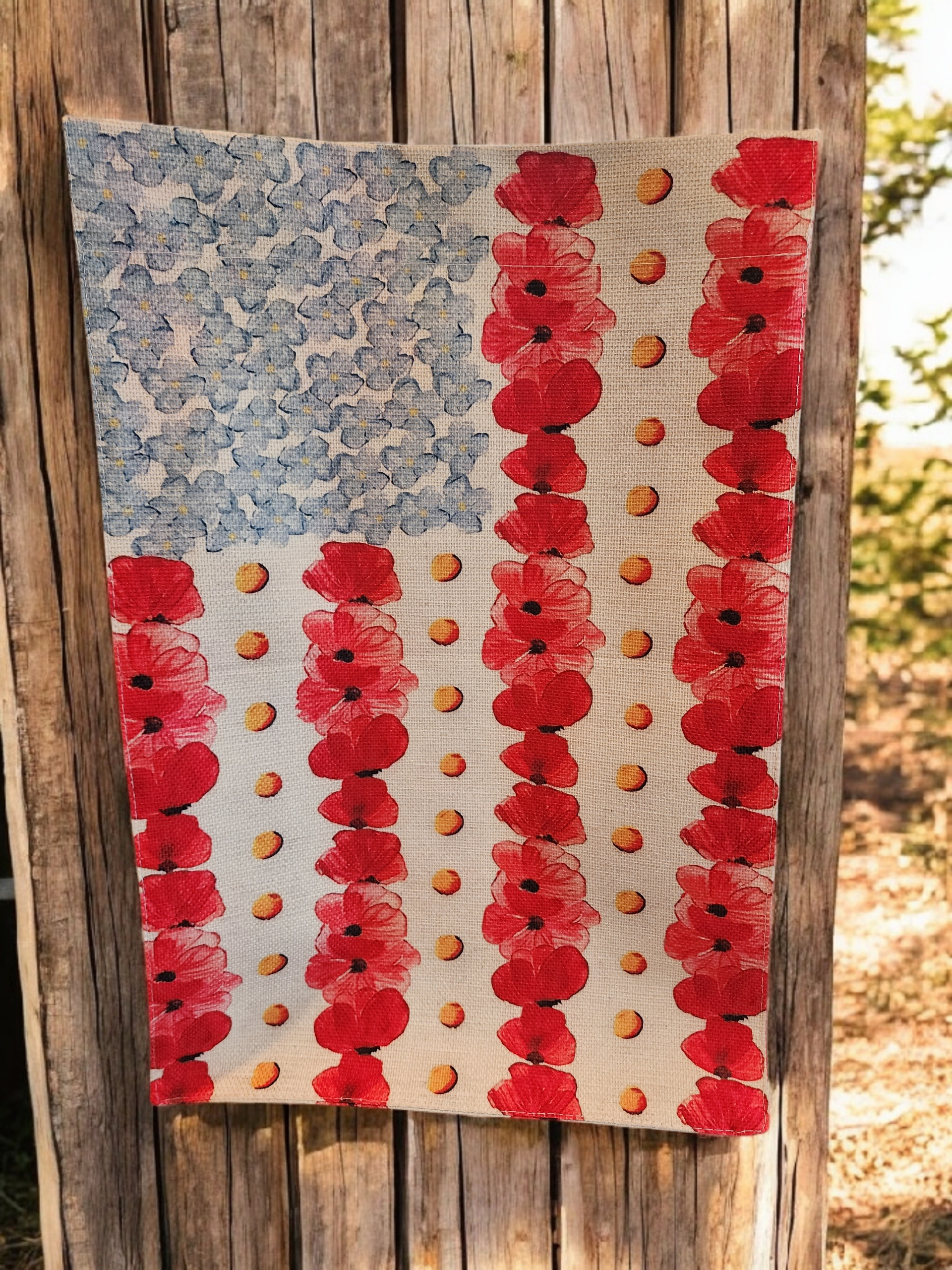 12 x 18 Garden Flag - Flag of Flowers