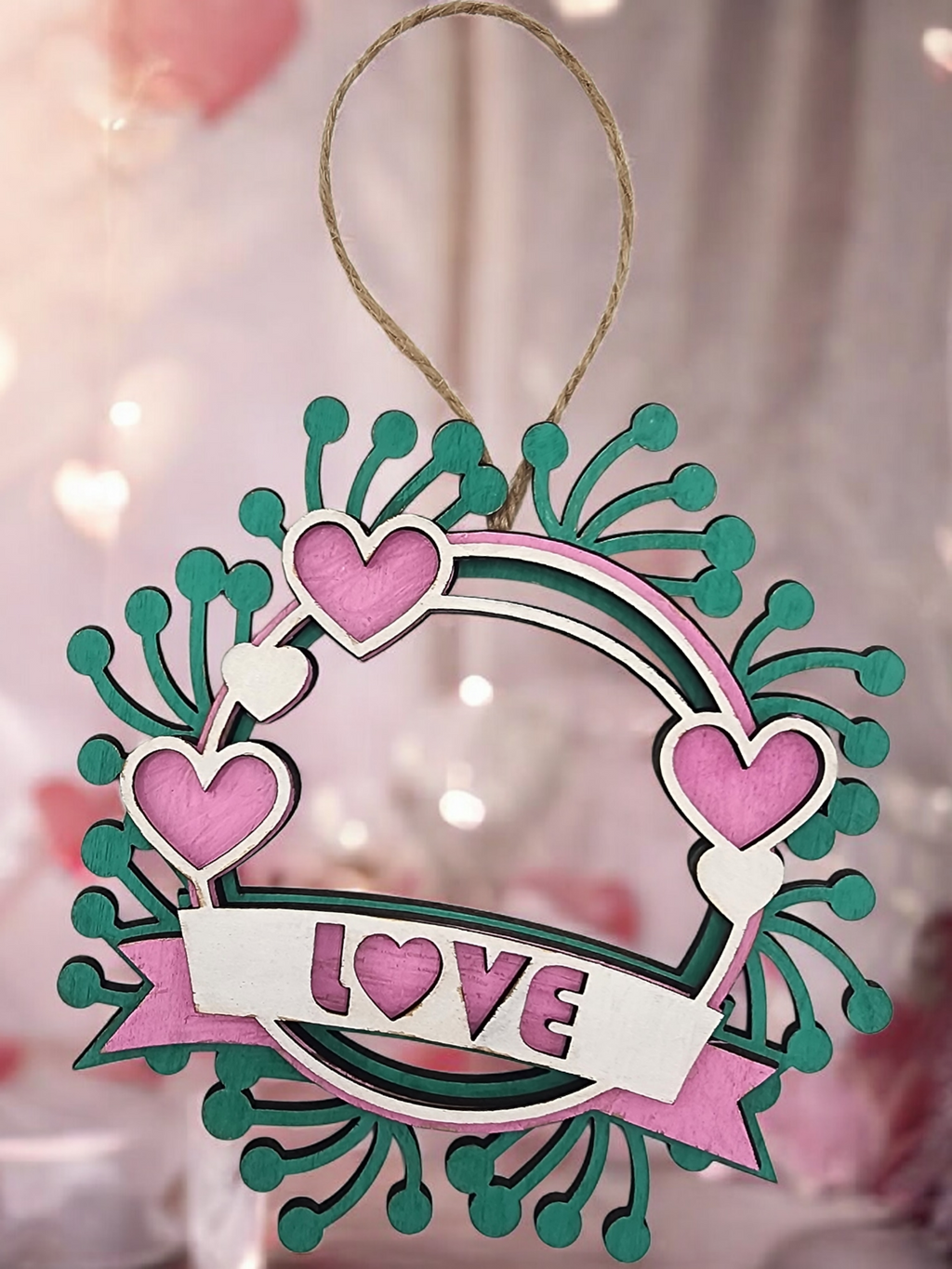 Love 3D Ornament