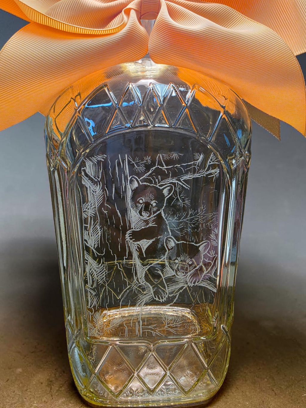 Bottle Lamp- Bear Cub