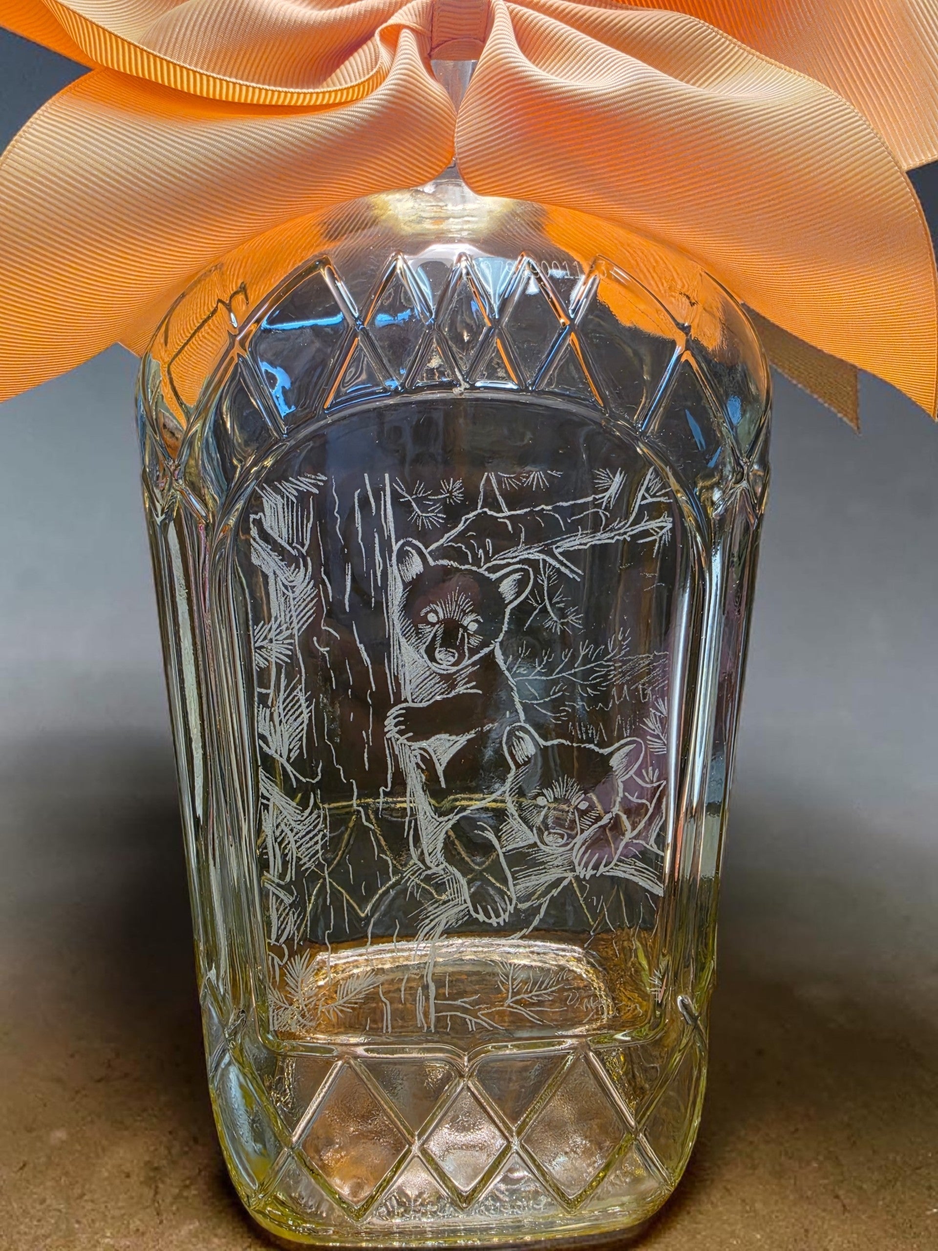 Bottle Lamp- Bear Cub