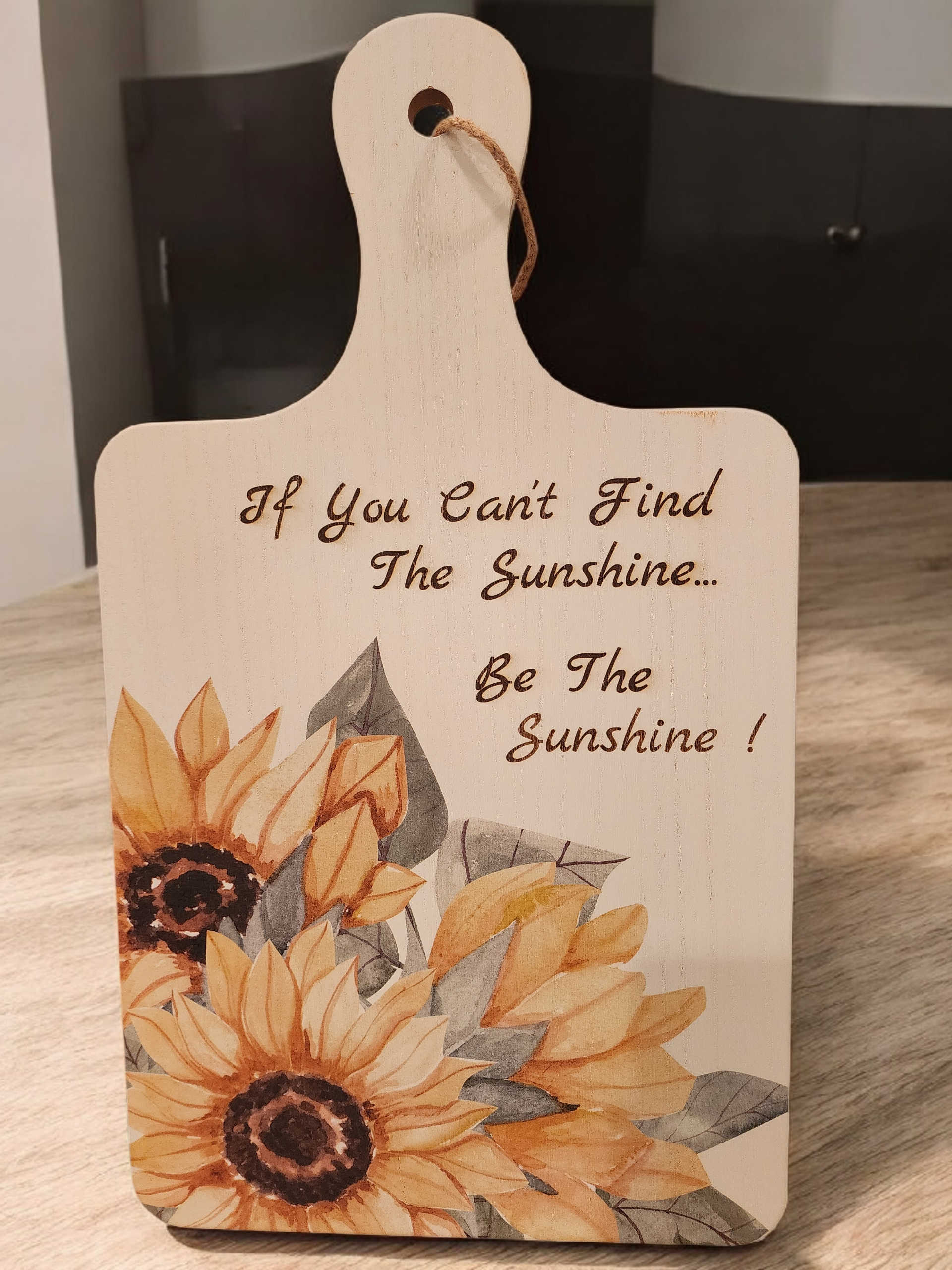 Sunflower Cutting Board