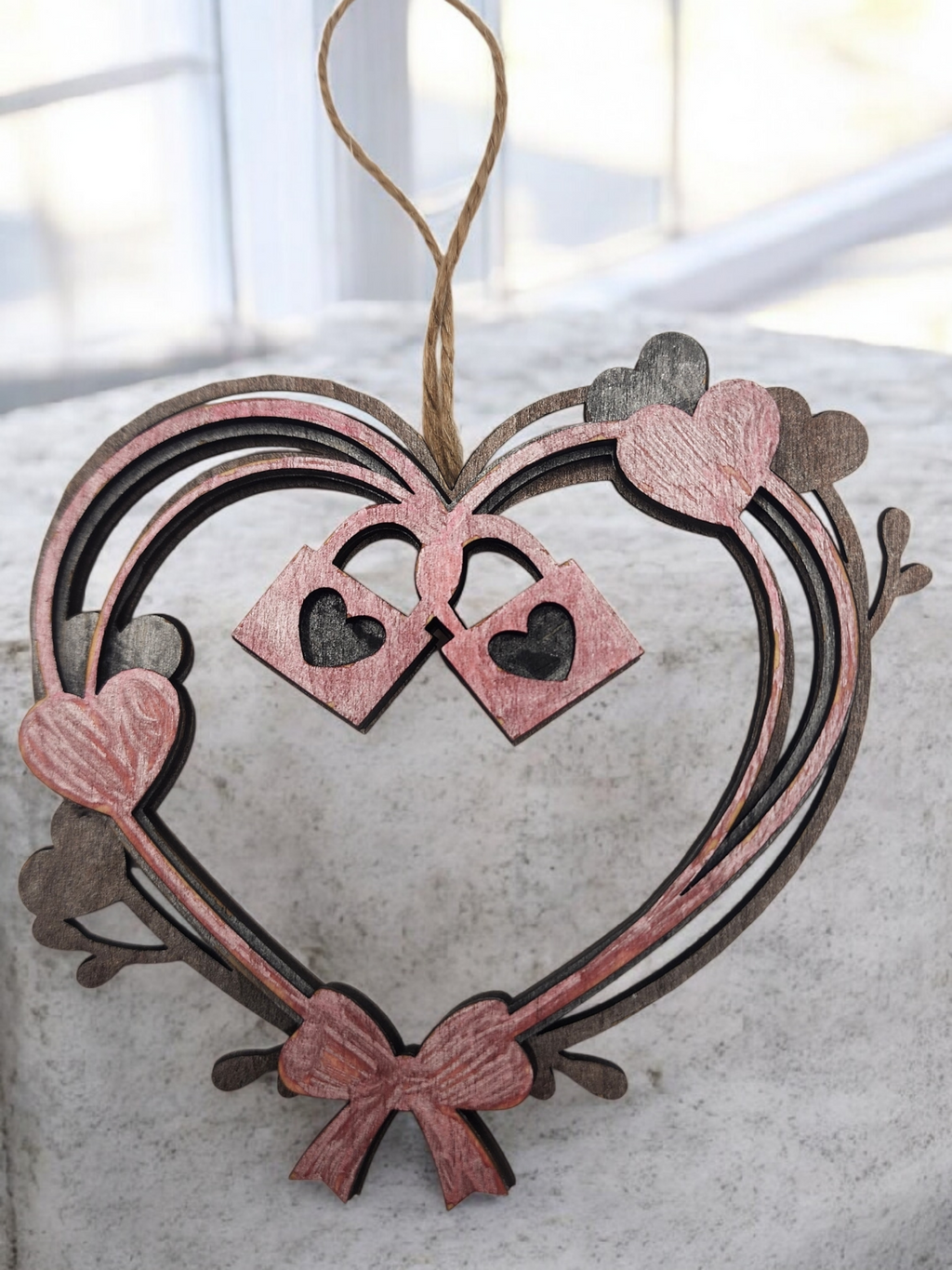 Locks 3D Ornament
